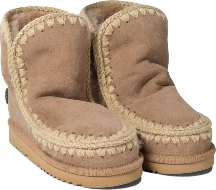 Mou "Eskimo 18 Glitter Logo" Ankle Boots - Image 2