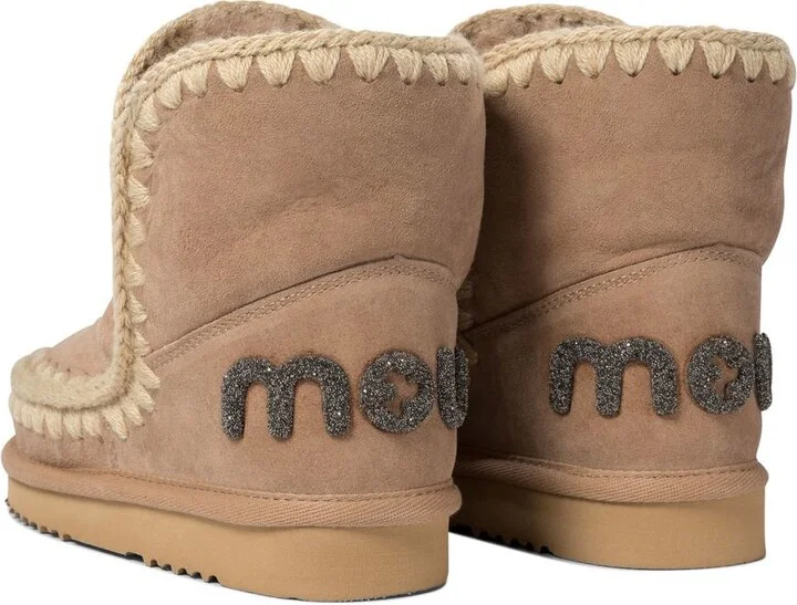 Mou "Eskimo 18 Glitter Logo" Ankle Boots - Image 4