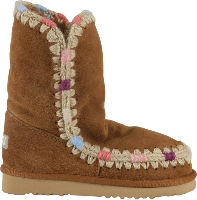 Mou Eskimo 24 Overstitching Ankle Boots