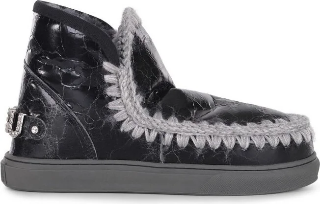 Mou Eskimo Embellished Ankle Boots