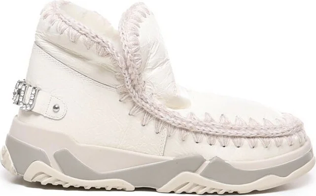 Mou Eskimo Embellished Trainers