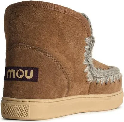 Mou Eskimo 'Sneaker' In Brown Leather - Image 3