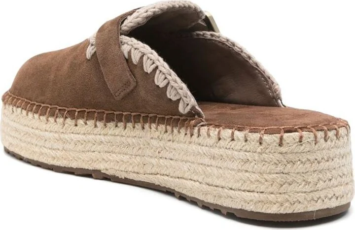Mou Leather Slippers - Image 2