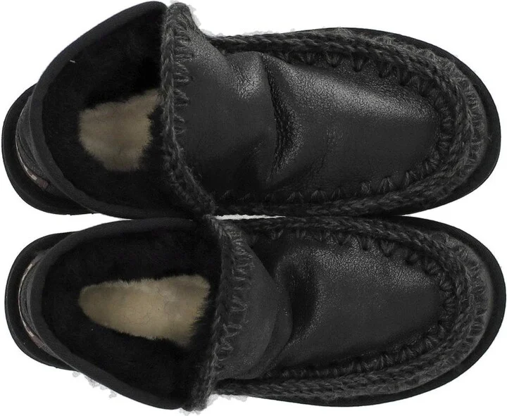 Mou Mini Eskimo Platform Black Boot - Image 5