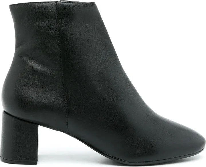 Mount block-heel boots