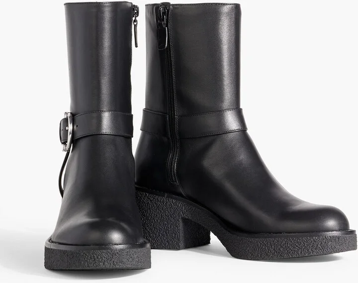 Mountain Buckle leather ankle boots - Image 2