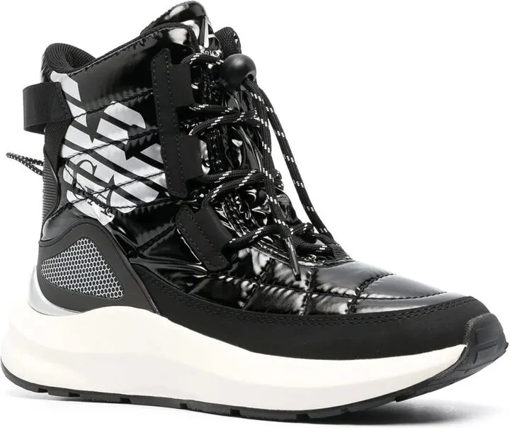 Mountain quilted high-top sneakers - Image 2