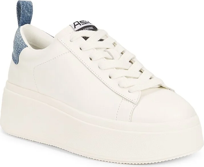 Move Leather Platform Sneakers - Image 2