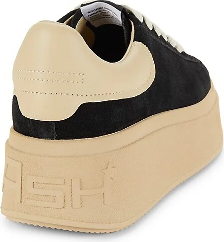 Move S Suede & Leather Low Top Platform Sneakers - Image 3