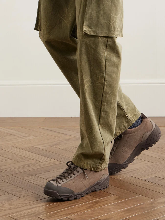 Movida Rubber-Trimmed Suede Sneakers - Image 2