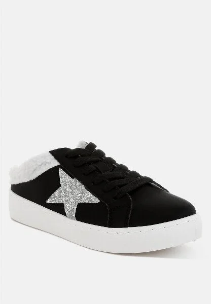Moxie Fur Collar Slip On Sneakers Women - Image 2