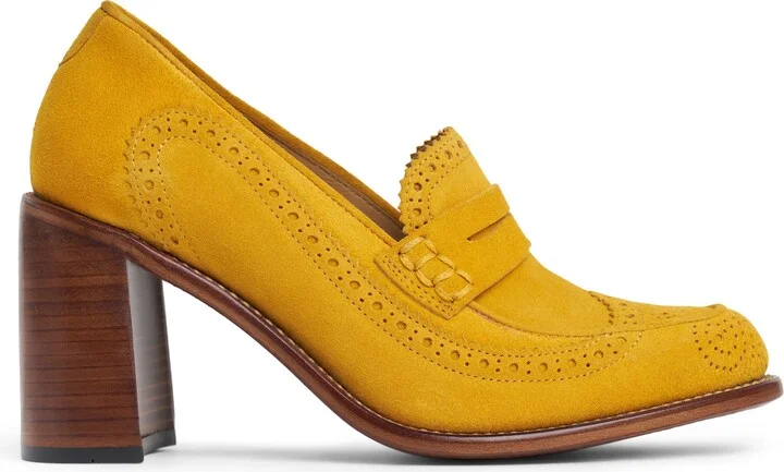 Mrs. Sophia Wingtip Penny Loafer Pump - Image 3