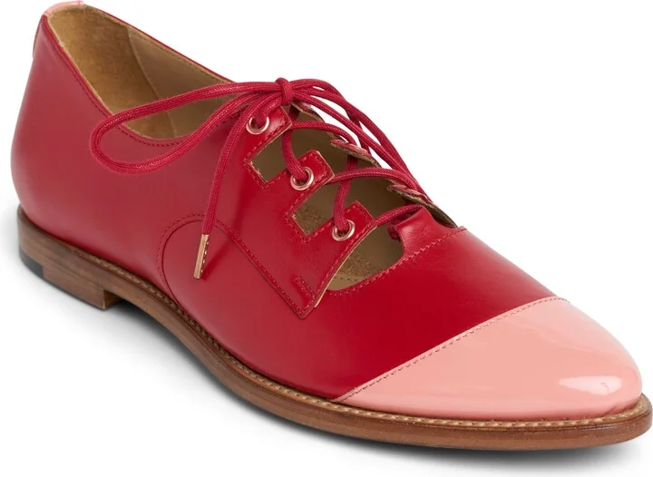 Ms. Astrid Cap Toe Flat