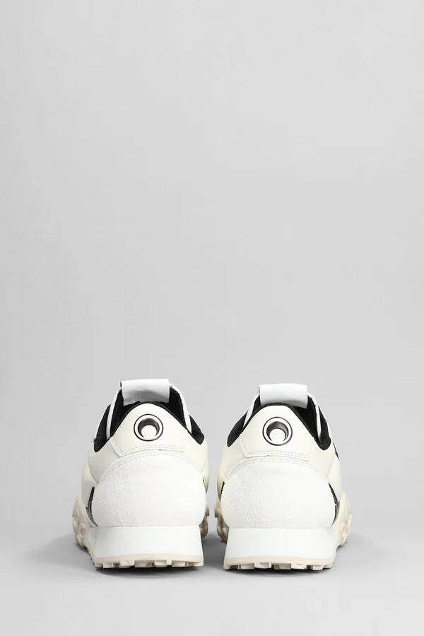 Ms Rise 22 Sneakers In White Leather - Image 4