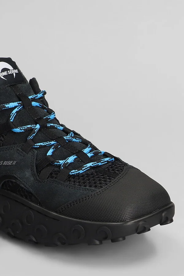 Ms Rise Tkyo Sneakers In Black Suede - Image 5