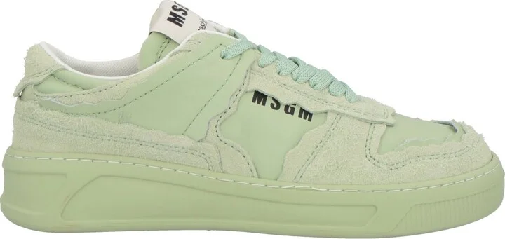 Msgm Acbc X Msgm Fantastic Green Woman Sneakers - Image 9