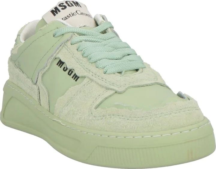 Msgm Acbc X Msgm Fantastic Green Woman Sneakers - Image 10
