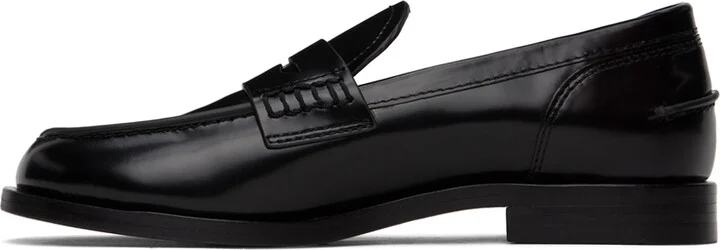 MSGM Black Classic Loafers - Image 3