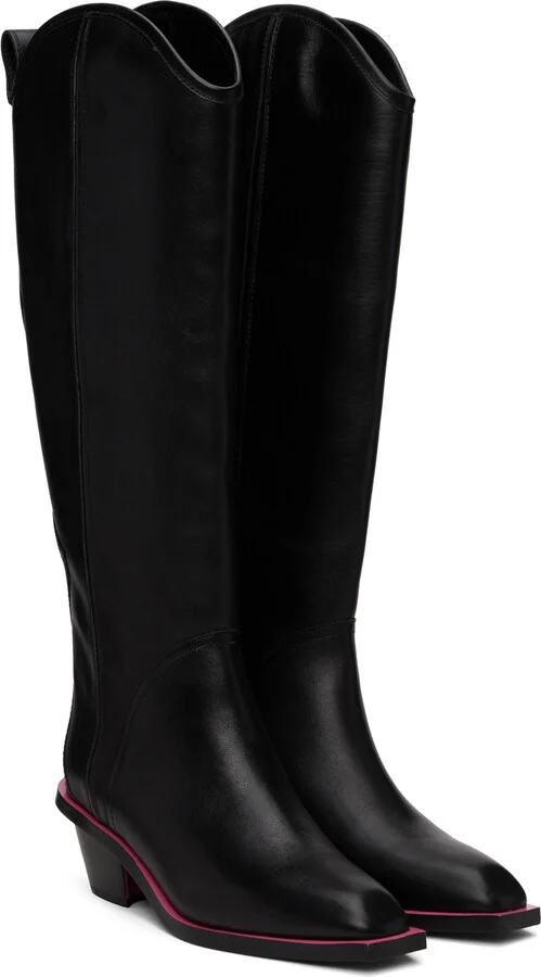 MSGM Black Donna Boots - Image 4