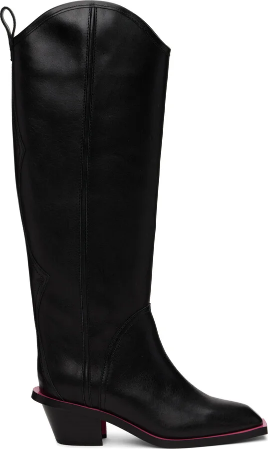 MSGM Black Donna Boots