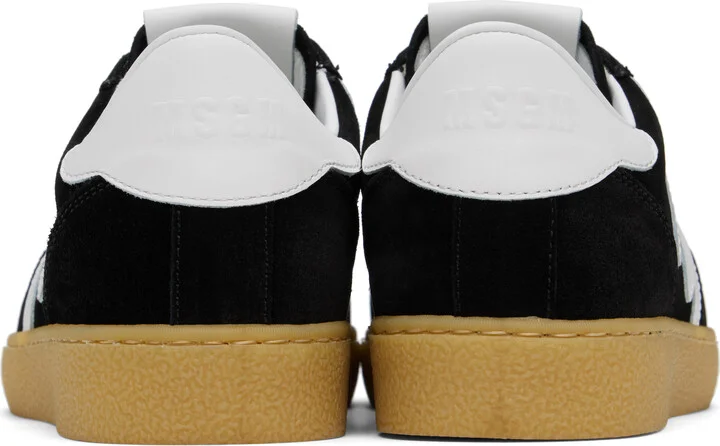 MSGM Black Retro Sneakers - Image 2