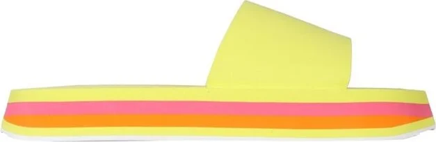 MSGM Chunky Color-Block Slip-On Slides