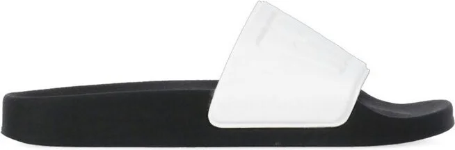 MSGM Round Toe Pool Slippers