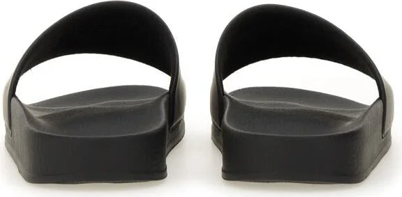 Msgm Slide Sandal With Logo - Image 3