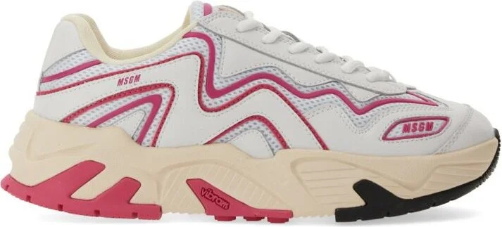 Msgm Vortex Sneaker With Vibram Sole