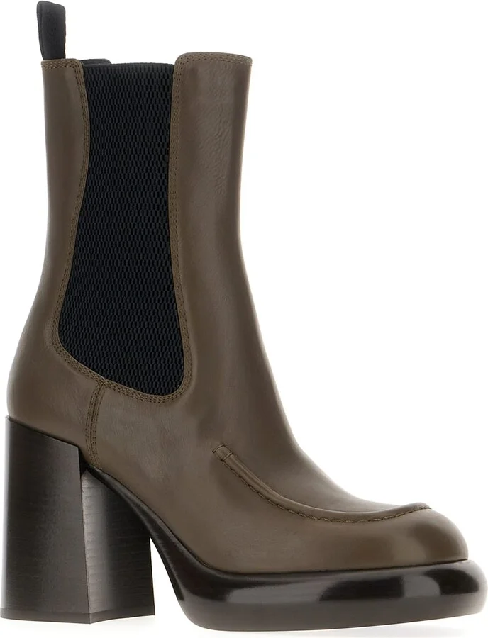 Mud Leather Ankle Boots - Image 2