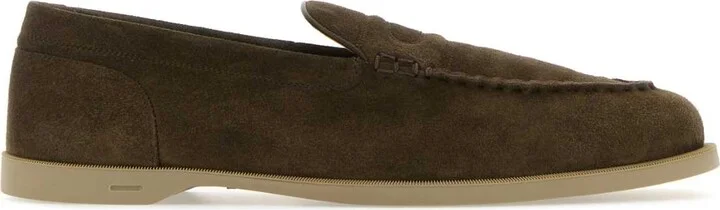Mud Suede Pace Loafers