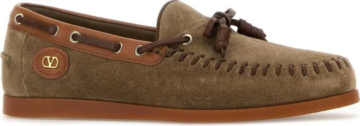 Mud Suede Vlogo Signature Loafers - Image 2