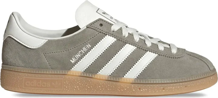 Muenchen suede three-stripe sneakers