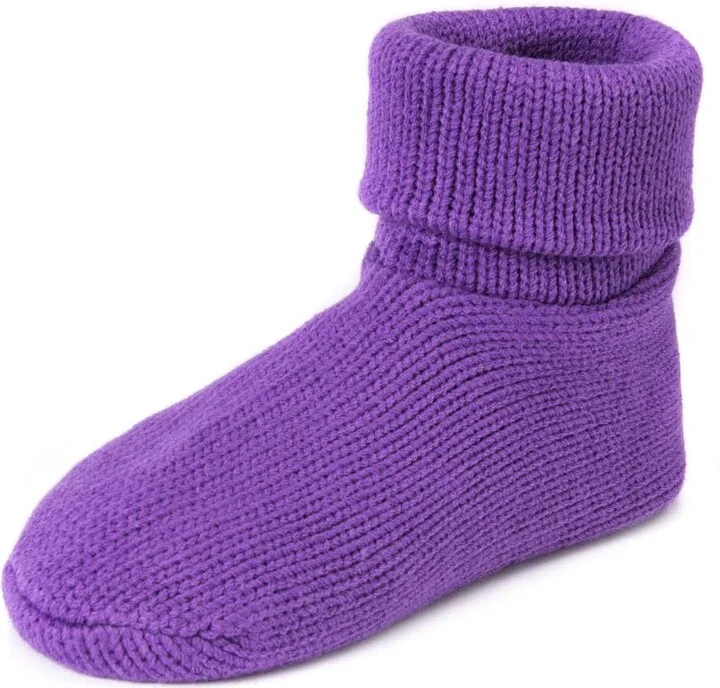 MUK LUKS® Cuff Slipper Sock w/Anti-Skid