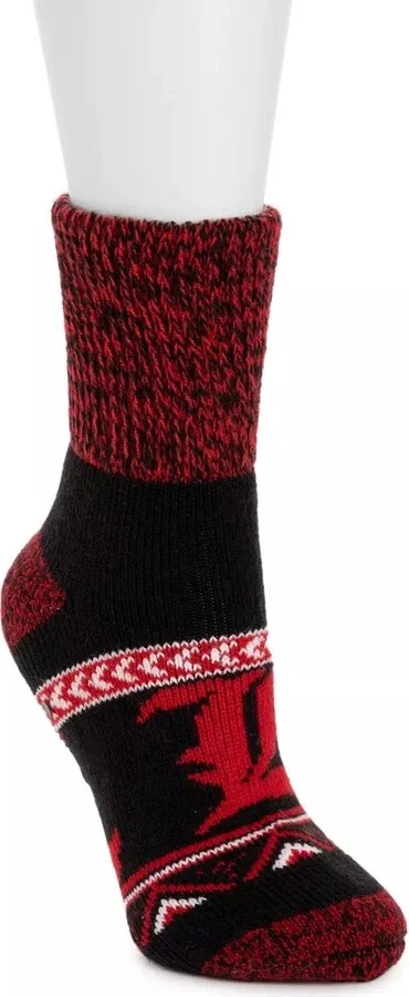 MUK LUKS Game Day Unisex Heat Retainer Short Crew Socks