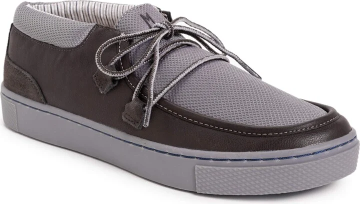 MUK LUKS Men Park Ollie Sneaker-Grey Loafer