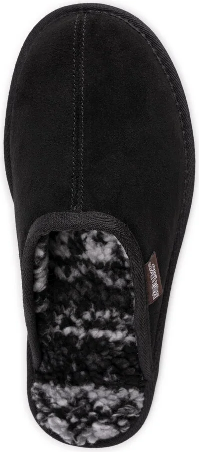 Muk Luks Men's Dave Printed Berber Suede Scuff Slippers - Image 3