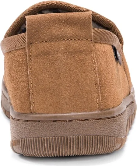 Muk Luks Men's Eric Printed Berber Suede Slip On Slippers - Image 8