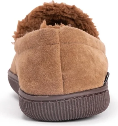 Muk Luks Men's Faux Suede Moccasin Slippers - Image 4