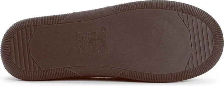 Muk Luks Men's Faux Suede Moccasin Slippers - Image 6