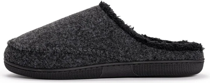 Muk Luks Men's Faux Wool Clog Slippers - Image 4