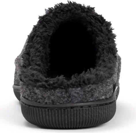 Muk Luks Men's Faux Wool Clog Slippers - Image 6