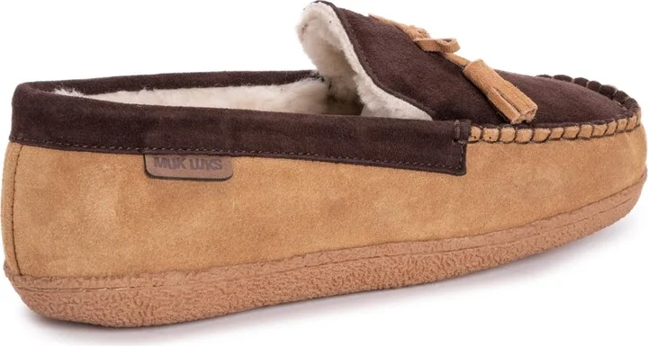 Muk Luks Men's Leather Goods By Talan Slipper, Black, 9 - Image 11