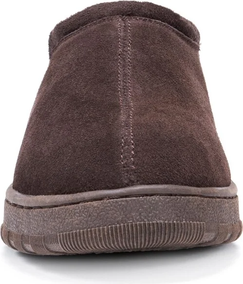 Muk Luks Men's Matt Printed Berber Suede Clog Slippers - Image 2