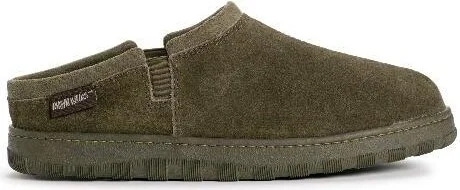 Muk Luks Men's Matt Printed Berber Suede Clog Slippers - Image 8