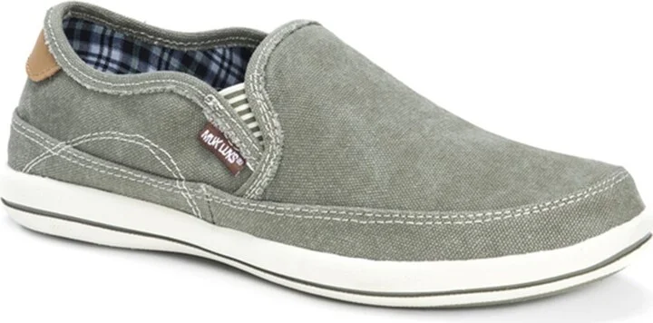 Muk Luks Men's Otto Shoe-Khaki Green Boat