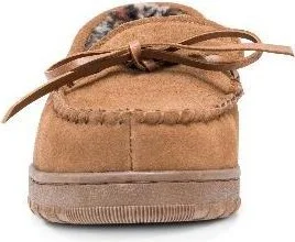 Muk Luks Men's Paul Printed Berber Suede Moccasin Slippers - Image 4