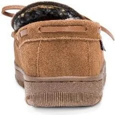 Muk Luks Men's Paul Printed Berber Suede Moccasin Slippers - Image 5