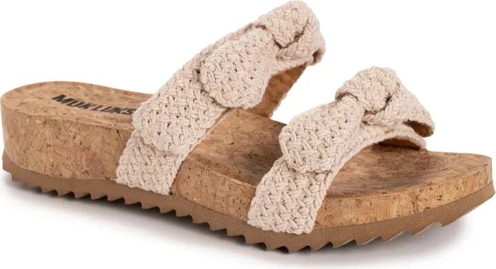 Beige Crochet Fabric