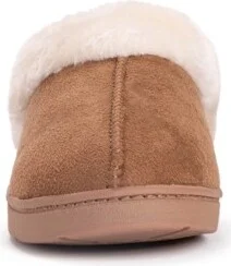 MUK LUKS Woen's Polysuede Clog -Merlot M (7-8) - Image 3